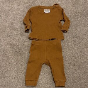 Mebie Baby Ribbed Outfit